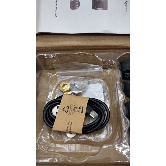 TPMS Tire Monitoring System Digital LCD Display Pressure External Sensor Car - Picture 13 of 13